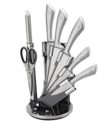 Royalty Line RL-KSS804: Набор из 8 ножей из нержавеющей стали, красный цена и информация | Ножи и аксессуары для них | 220.lv