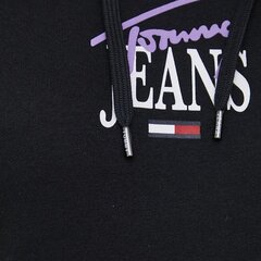 Tommy Jeans džemperis sievietēm, melns cena un informācija | Jakas sievietēm | 220.lv