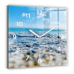 Sienas pulkstenis Ūdens Fotogrāfija, 30x30 cm цена и информация | Часы | 220.lv