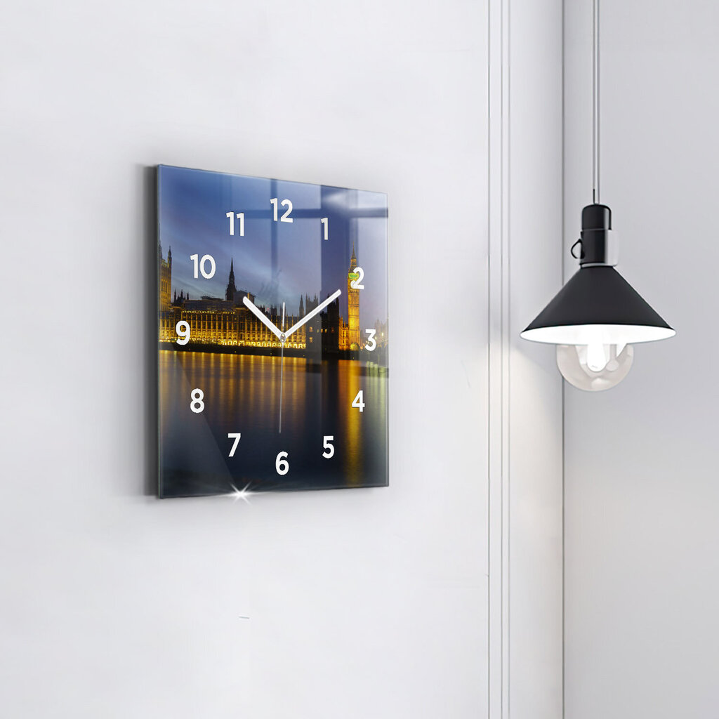 Sienas pulkstenis Vinčesteras Londonas Pils, 30x30 cm cena un informācija | Pulksteņi | 220.lv