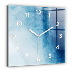 Sienas pulkstenis Ūdens Abstrakcija, 30x30 cm cena un informācija | Pulksteņi | 220.lv