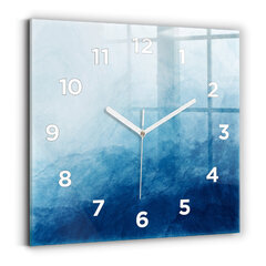 Sienas pulkstenis Ūdens Abstrakcija, 30x30 cm cena un informācija | Pulksteņi | 220.lv