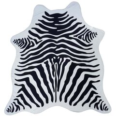 Zebra Black vannas dvielis, 146x150 cm цена и информация | Полотенца | 220.lv