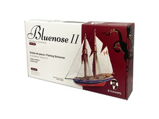 Koka modeļu komplekts Everships - Bluenose II, 1/135, 9.8003 cena un informācija | Konstruktori | 220.lv