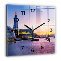 Sienas pulkstenis Skats Uz Londonu, 30x30 cm cena un informācija | Pulksteņi | 220.lv