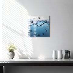 Sienas pulkstenis Skats Zem Ūdens, 30x30 cm cena un informācija | Pulksteņi | 220.lv
