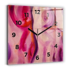 Sienas pulkstenis Sieviešu Glezna, 30x30 cm cena un informācija | Pulksteņi | 220.lv
