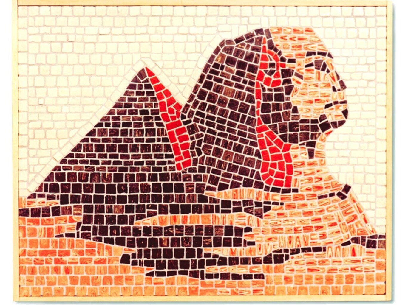Mozaika Cuit, Piramīda, 27x34, 2,014 cena un informācija | Attīstošās rotaļlietas | 220.lv