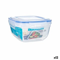 Hermētiska pusdienu kastīte kvadrāta 1,5 L 17 x 10 x 17 cm (12 gb.) цена и информация | Посуда для хранения еды | 220.lv