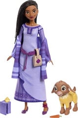 DISNEY PRINCESS Wish® Кукла Аша для путешествий цена и информация | Игрушки для девочек | 220.lv