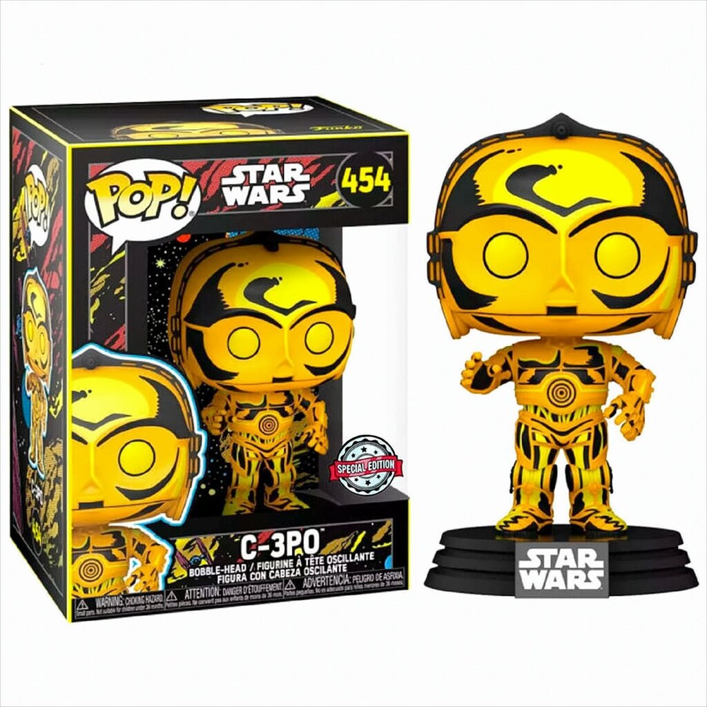Vinila figūra Funko POP!: Star Wars - C-3PO Retro Series cena un informācija | Datorspēļu suvenīri | 220.lv