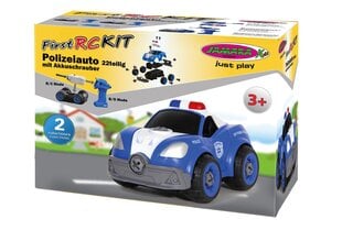 Игровой конструктор "Построй радиоуправляемую полицейскую машину" цена и информация | Конструктор автомобилей игрушки для мальчиков | 220.lv