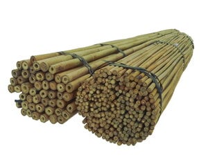 Бамбуковые палки 105 см, 8/10 мм / 25 шт. цена и информация | Подставки для цветов, держатели для вазонов | 220.lv