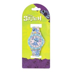 DISNEY Lilo & Stitch аналоговые часы с силиконовым ремешком цена и информация | Аксессуары для детей | 220.lv