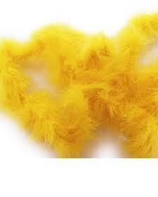 Marabu spalvas 180 cm dzeltenas cena un informācija | Karnevāla kostīmi, maskas un parūkas | 220.lv