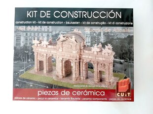 CUIT - Комплект cборная керамическая модель здания - Ворота Пуэрта-де-Алькала (Madrid, Spain), 1/150, 3.629 цена и информация | Kонструкторы | 220.lv