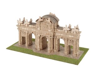 Keramikas ēku modeļu komplekts Cuit, Puerta de Alcala vārti, Madrid, Spain, 1/150, 3.629 cena un informācija | Konstruktori | 220.lv