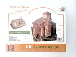 Keramikas ēku modeļu komplekts Cuit, Sanmigela de Aralara baznīca, Navarra, Spain, 1/65, 3.627 cena un informācija | Konstruktori | 220.lv