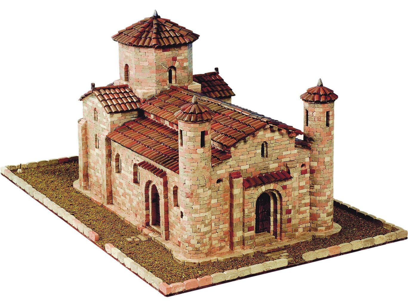 Keramikas ēku modeļu komplekts Cuit, San Martin de Frómista baznīca, Palencia Spain, 1/80, 3.621 cena un informācija | Konstruktori | 220.lv