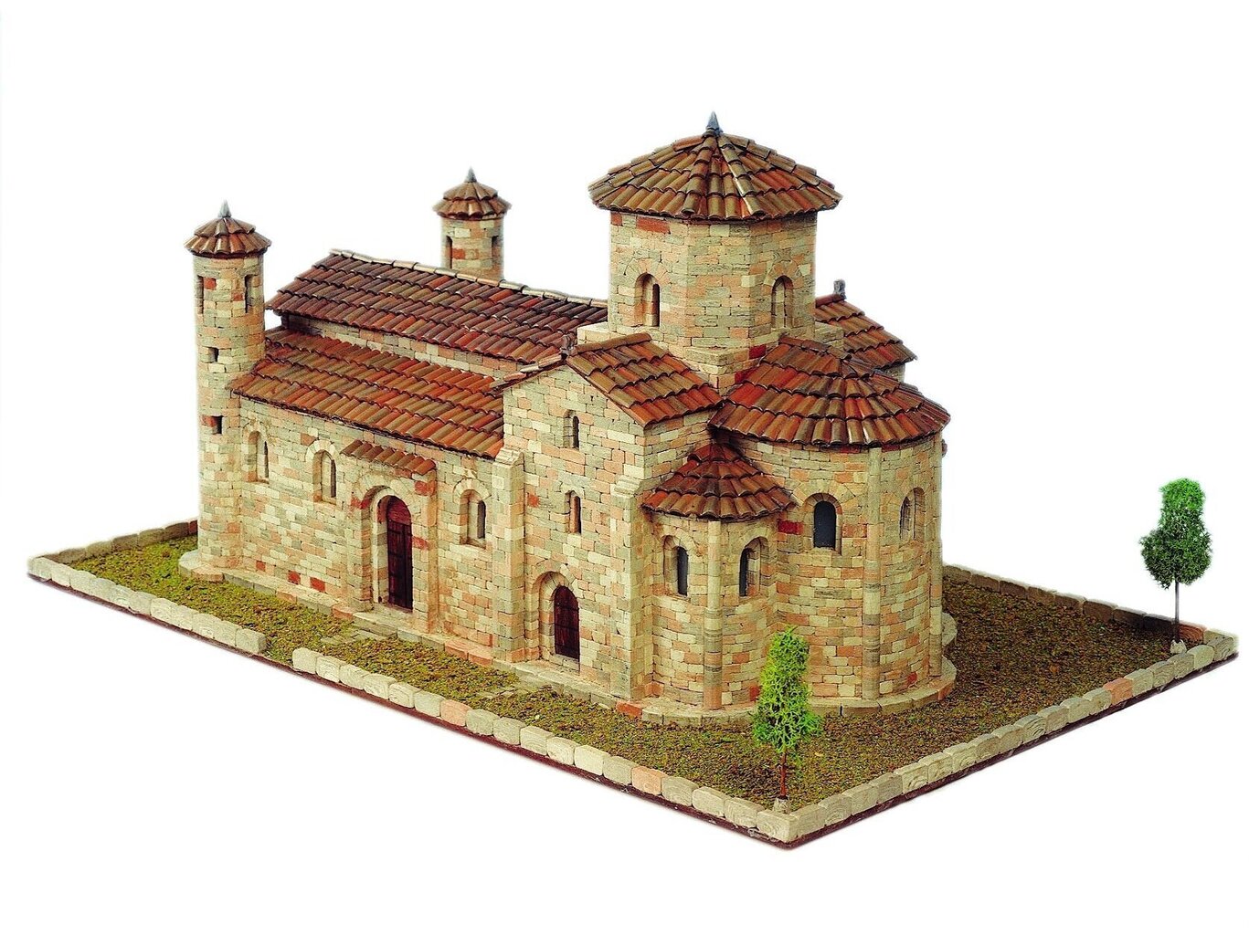 Keramikas ēku modeļu komplekts Cuit, San Martin de Frómista baznīca, Palencia Spain, 1/80, 3.621 cena un informācija | Konstruktori | 220.lv