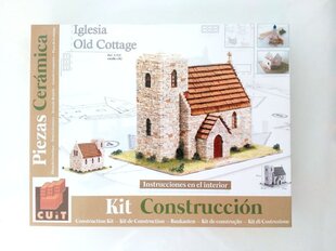 Keramikas ēku modeļu komplekts Cuit, Baznīcas vecā kotedža, 1/87, 3.523 cena un informācija | Konstruktori | 220.lv