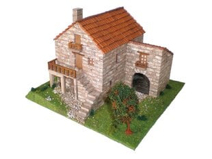 CUIT - Комплект cборная керамическая модель здания - Сельский дом, 1/87, 3.510 цена и информация | Конструкторы и кубики | 220.lv