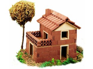 CUIT - Комплект cборная керамическая модель здания - Средний дом, 1/60, 3.404 цена и информация | Kонструкторы | 220.lv
