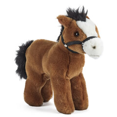 Plīša rotaļlieta Zirgs Living Nature, 23 cm cena un informācija | Rotaļlietas zīdaiņiem | 220.lv