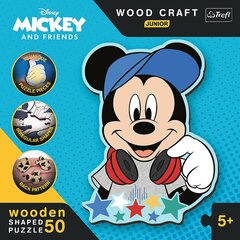 TREFL DISNEY Пазл из дерева Микки-Маус 50 шт. цена и информация | Пазлы | 220.lv