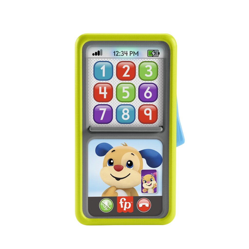 FISHER-PRICE Press & Slide viedtālrunis цена и информация | Rotaļlietas zēniem | 220.lv