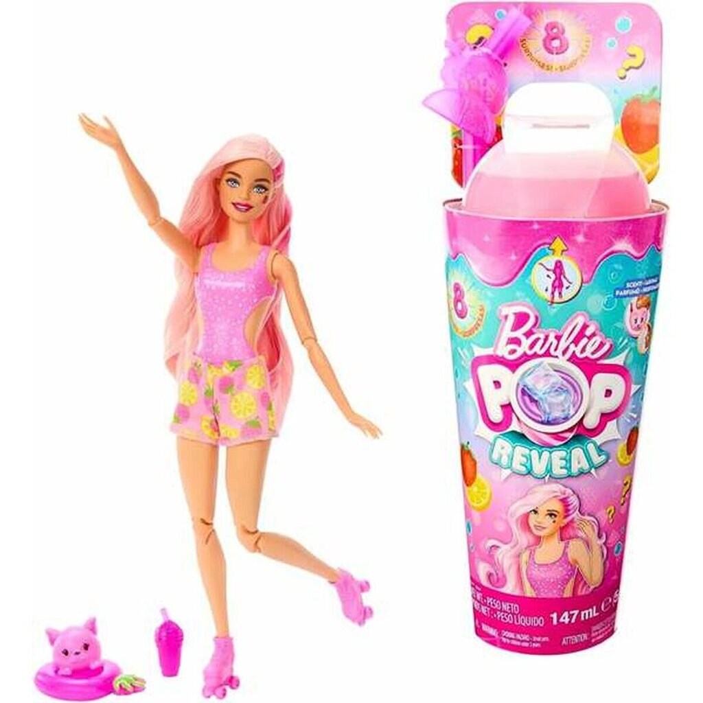 BARBIE Сюрприз-кукла Pop! Reveal Juicy Fruit grapefruit цена | 220.lv