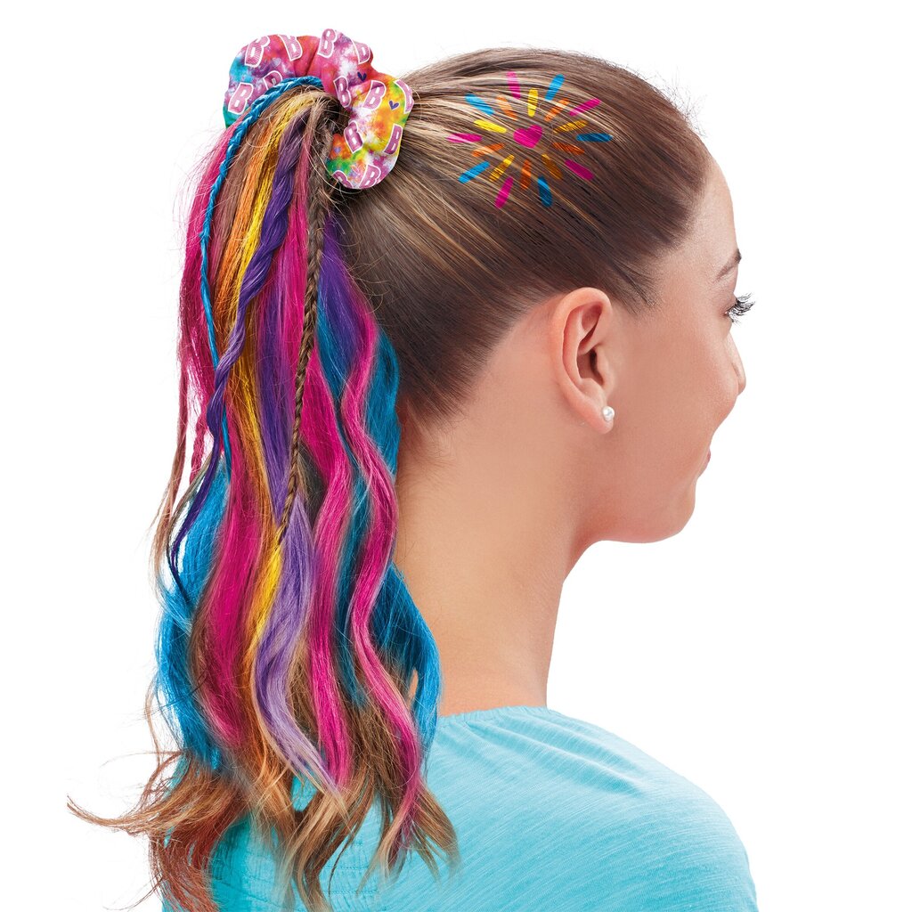 Komplekts Barbie Rainbow Tie-Dye Hair Designer цена и информация | Bērnu kosmētika, līdzekļi jaunajām māmiņām | 220.lv