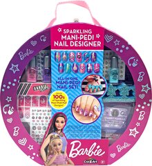 Manikīra un pedikīra komplekts Barbie Mani-Pedi Designer Sparkling цена и информация | Косметика для мам и детей | 220.lv