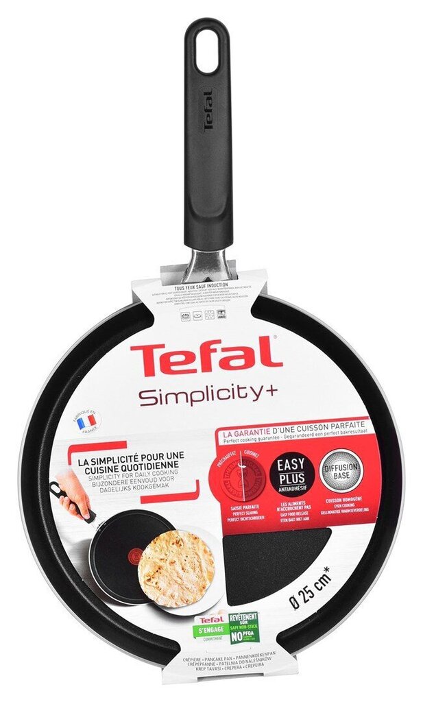 Tefal panna, 25 cm cena un informācija | Pannas | 220.lv