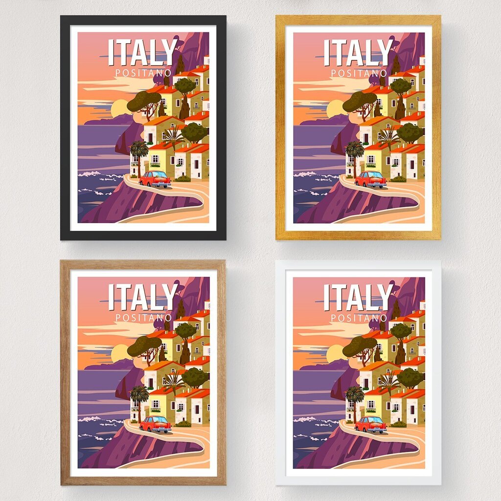Reprodukcija Italy Positano 2013 цена и информация | Gleznas | 220.lv
