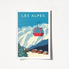 Reprodukcija Les Alpes 1990 цена и информация | Картины | 220.lv