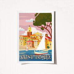 Reprodukcija Saint Tropez-2008 цена и информация | Картины | 220.lv