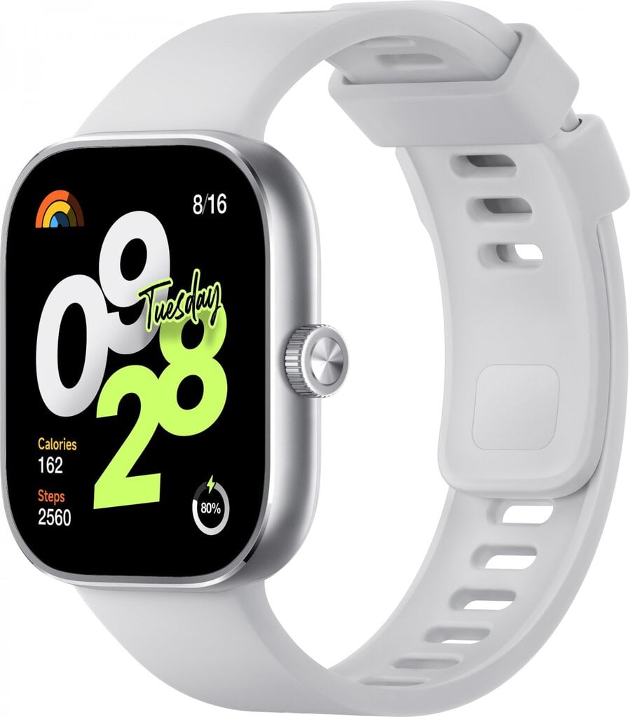 Xiaomi Redmi Watch 4 Silver Gray цена и информация | Viedpulksteņi (smartwatch) | 220.lv