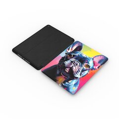 Black French Bulldog vāciņš iPad Air 10.9 5th/4th Gen cena un informācija | Somas, maciņi | 220.lv