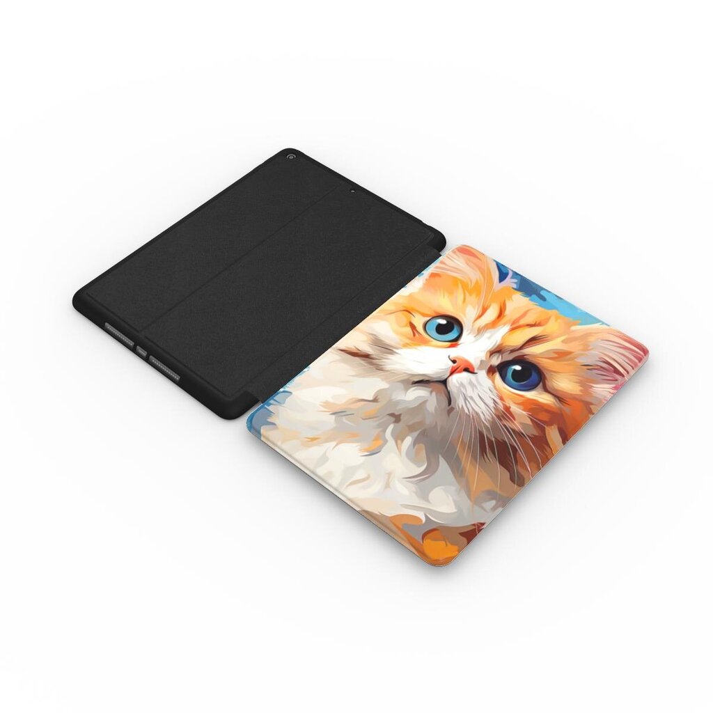 Cute Cat vāciņš iPad Pro 12.9 6th/5th/4th/3rd Gen cena un informācija | Somas, maciņi | 220.lv