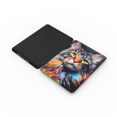 Maine Coon Cat vāciņš iPad 10.2 9th/8th/7th Gen cena un informācija | Somas, maciņi | 220.lv