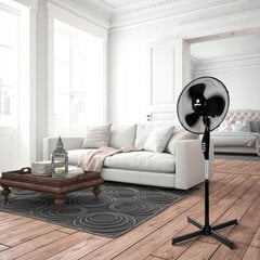 Ventilators, 45 W., melns cena un informācija | Ventilatori | 220.lv