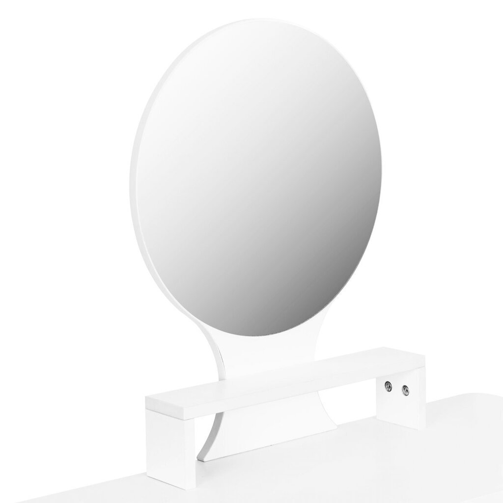 Kosmētikas galdiņš ar spoguli cena un informācija | Kosmētikas galdiņi | 220.lv