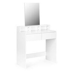 Большой современный косметический столик с зеркалом цена и информация | Туалетные столики | 220.lv