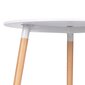 Koka galds, 80 cm. cena un informācija | Virtuves galdi, ēdamgaldi | 220.lv