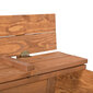 Koka smilšu kaste Impregnēta, 120 cm. x 120 cm cena un informācija | Smilšu kastes, smiltis | 220.lv