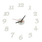 Sienas pulkstenis, sudraba krāsā cena un informācija | Pulksteņi | 220.lv