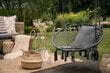 Dārza šūpoles, piekaramais krēsls ar spilvenu, pelēks цена и информация | Dārza šūpoles | 220.lv