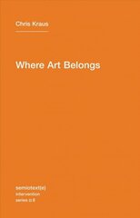 Where Art Belongs, Volume 8 cena un informācija | Mākslas grāmatas | 220.lv