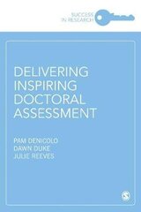 Delivering Inspiring Doctoral Assessment cena un informācija | Enciklopēdijas, uzziņu literatūra | 220.lv